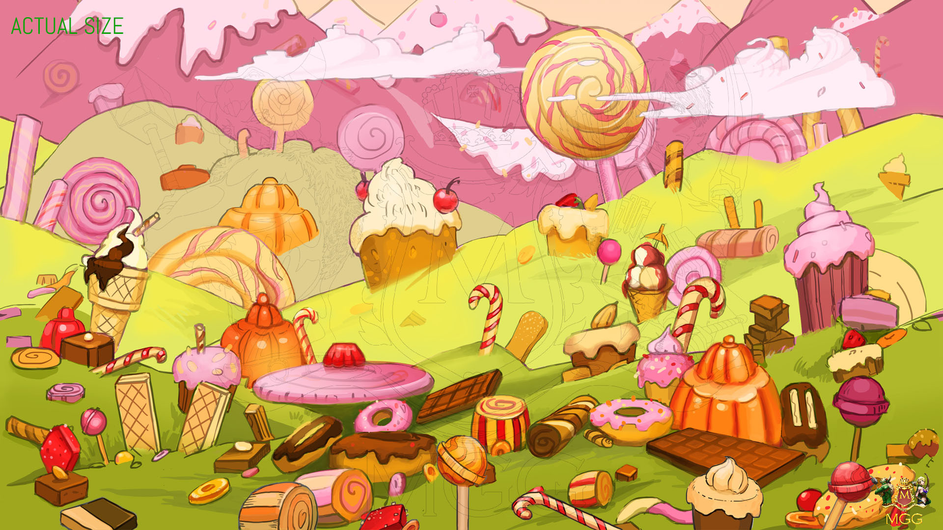 Candyland [Original] : r/TwoDeeArt