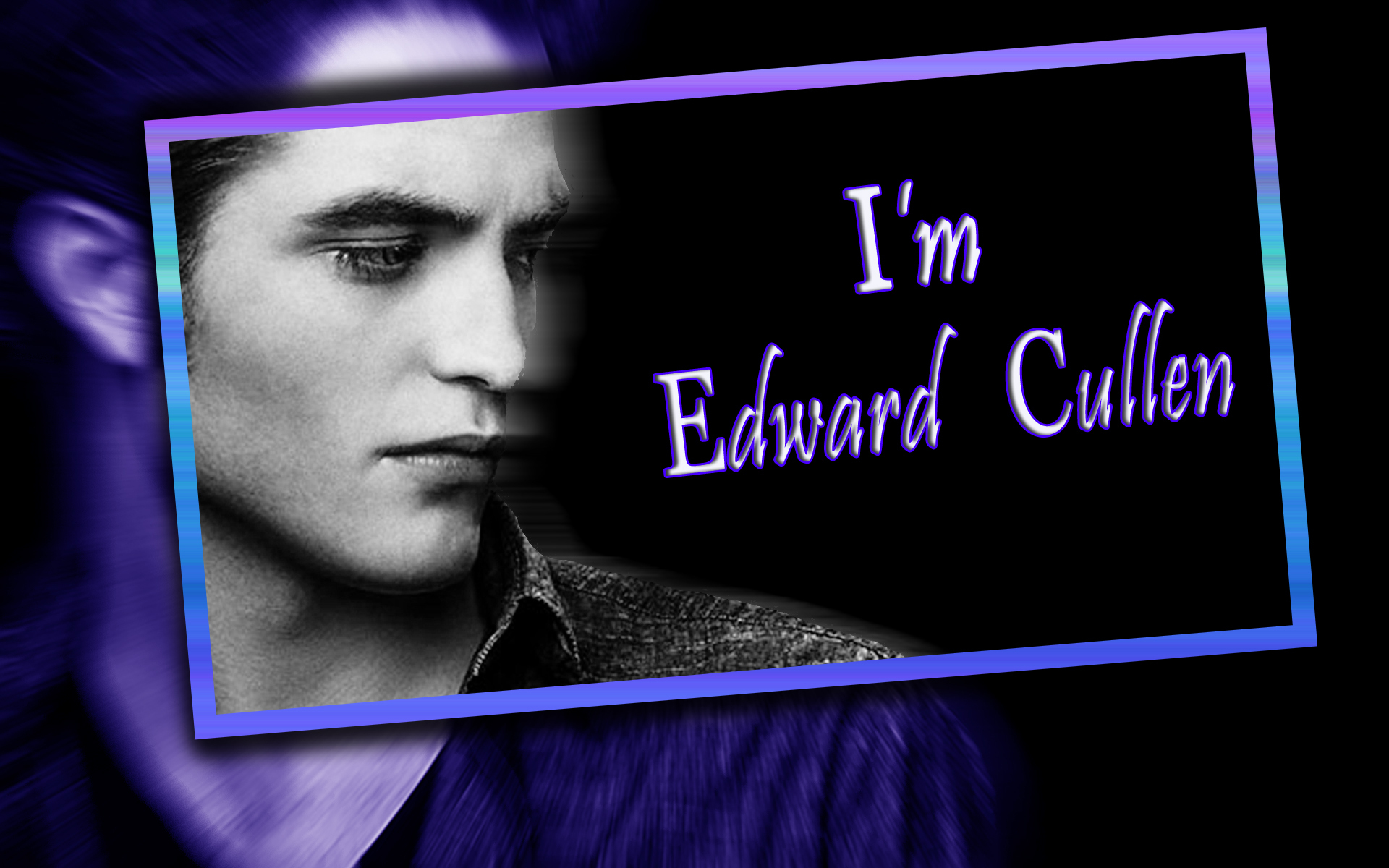 Edward Cullen   twilight Crepsculo Wallpaper 7355595 1920x1200