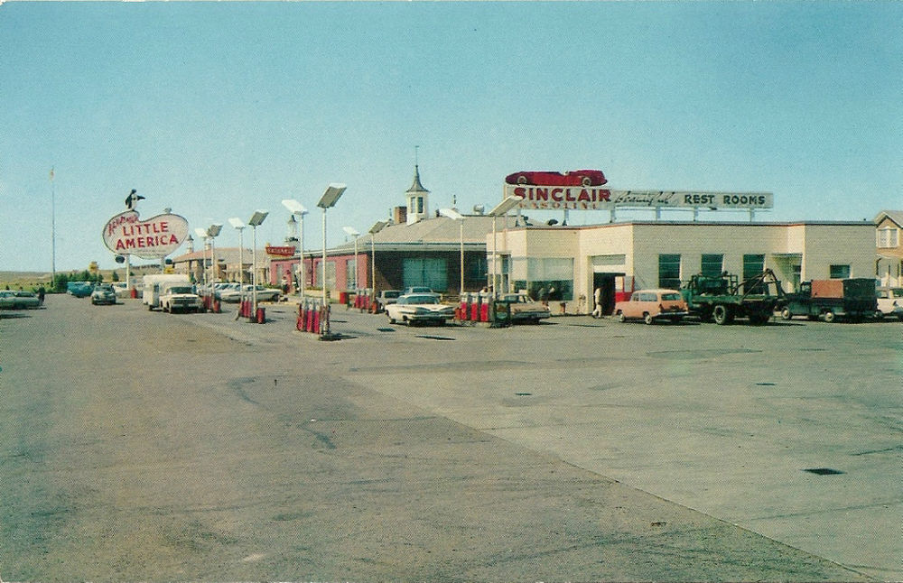 Vintage S Sinclair Gas Station Photo Chevy