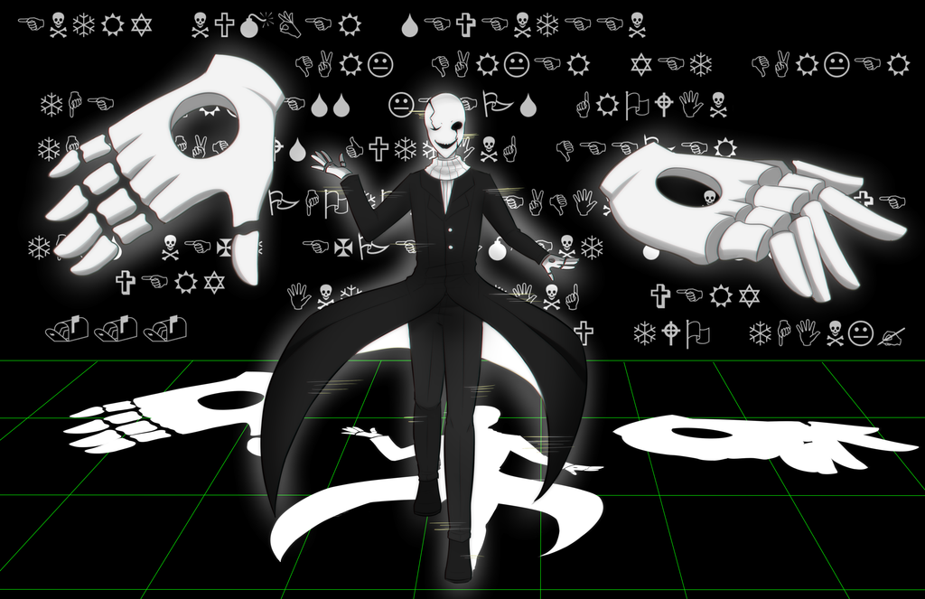 Free Download Undertale Wd Gaster By Princephantom 1024x663 For