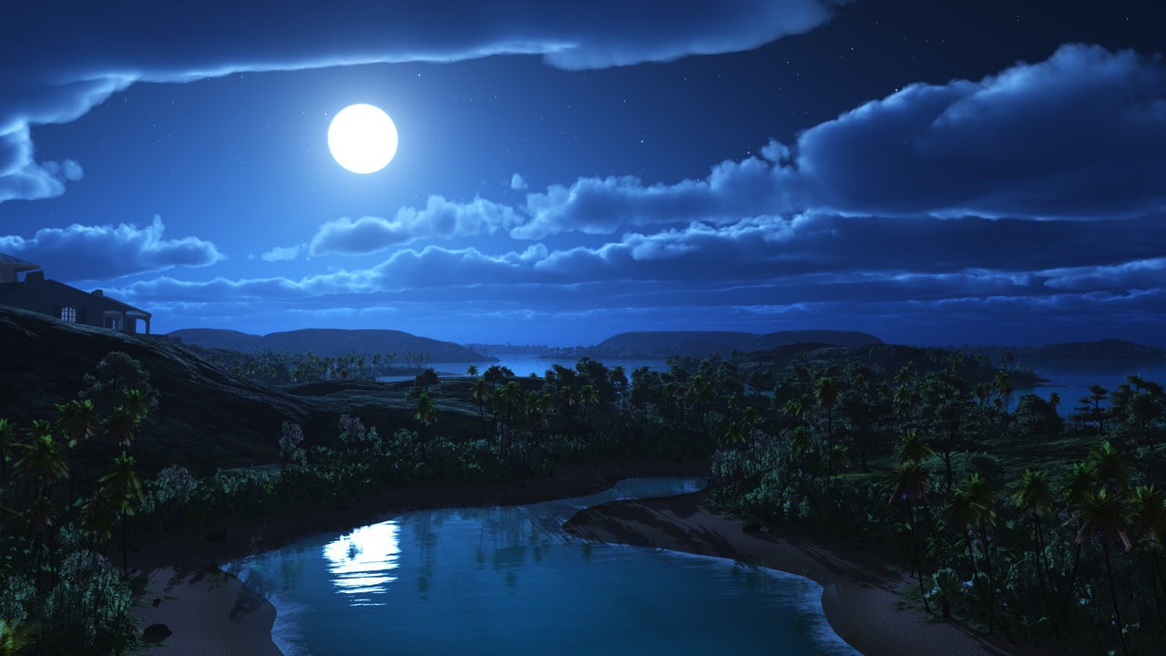 Beautiful Night Sky Wallpaper HD Background