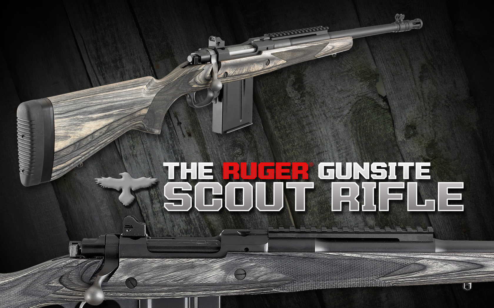 The Ruger Gunsite Scout Rifle Desktop Background