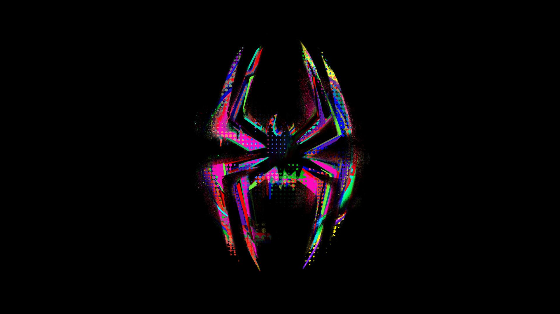 Spider Man Across The Verse Logo 4k Wallpaper iPhone HD