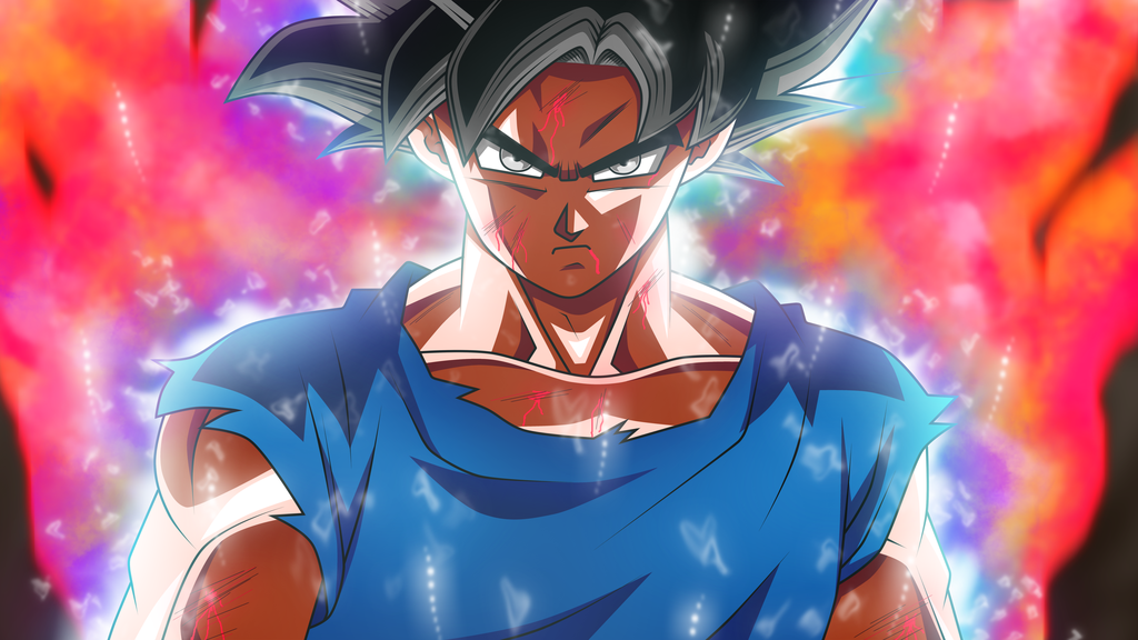 Goku Ultra Instinct PerfectedKaioken by rmehedi on 1024x576