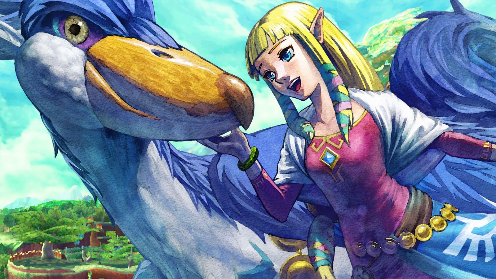 Wallpaper De The Legend Of Zelda Skyward Sword HD Dragonxoft