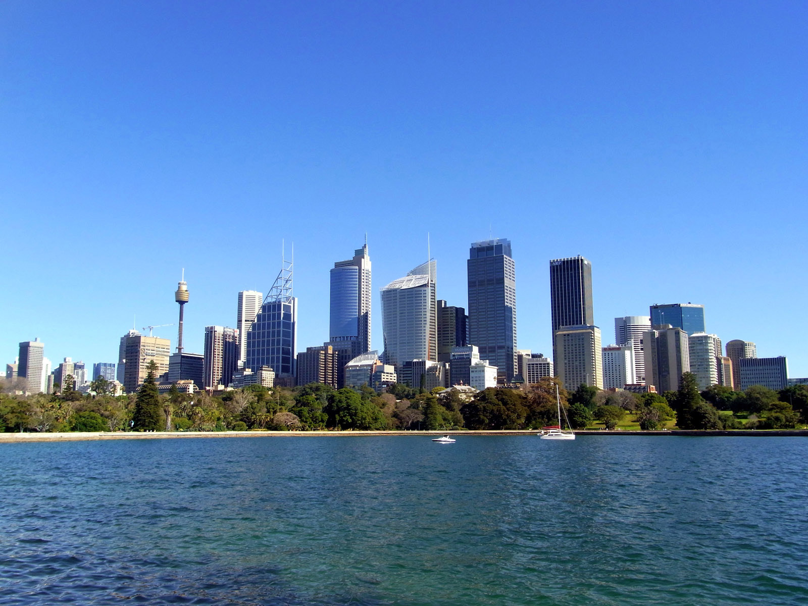 Sydney City Skyline Wallpaper