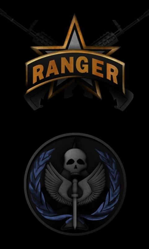 Army Logo iPhone Wallpaper Ranger