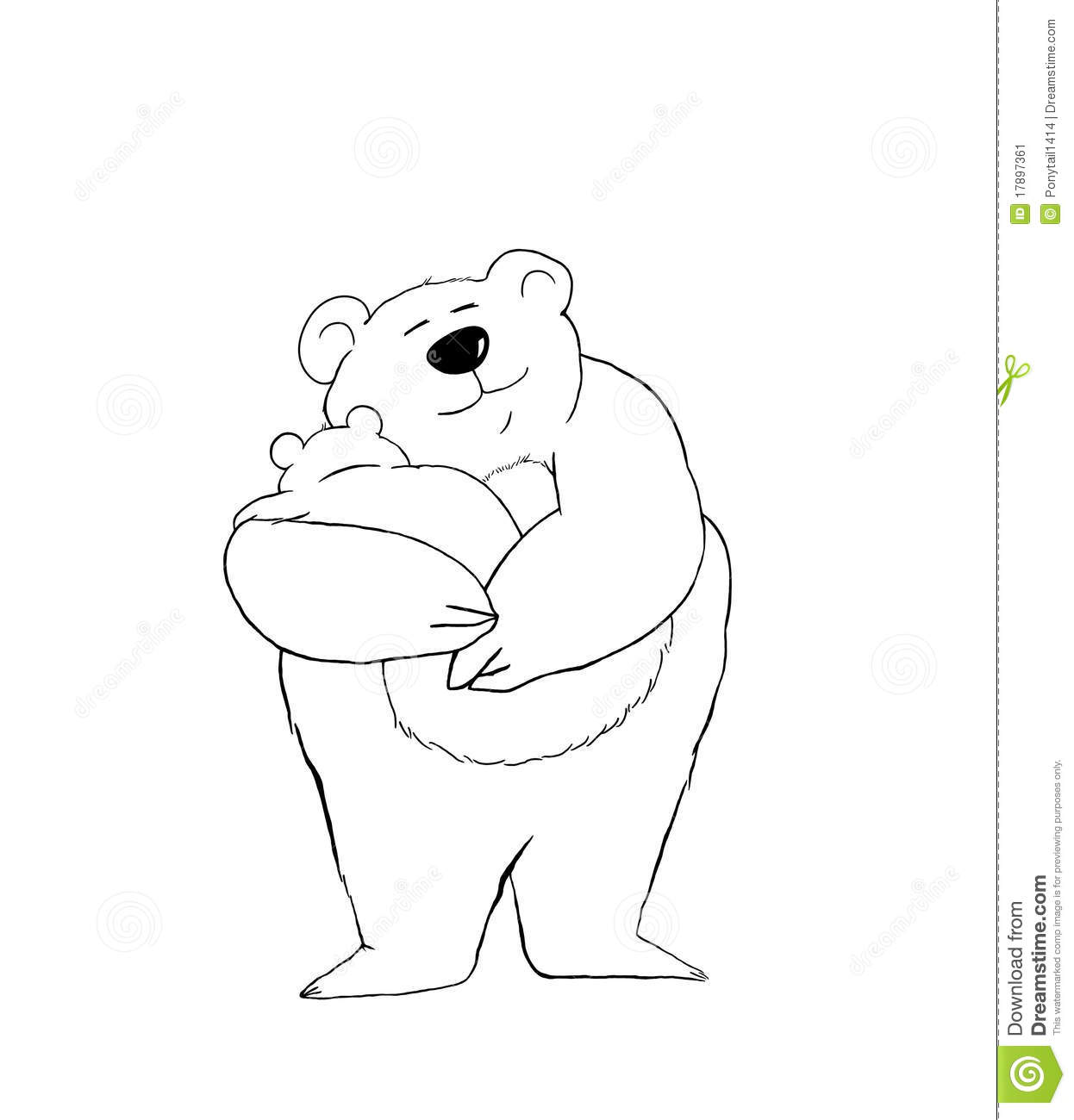 Cartoon Wallpaper Baby Bear On The Swing Pictures