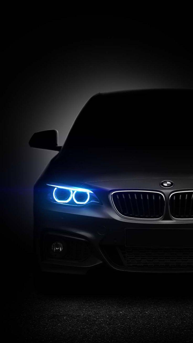 All Black Bmw Lights iPhone Wallpaper HD In