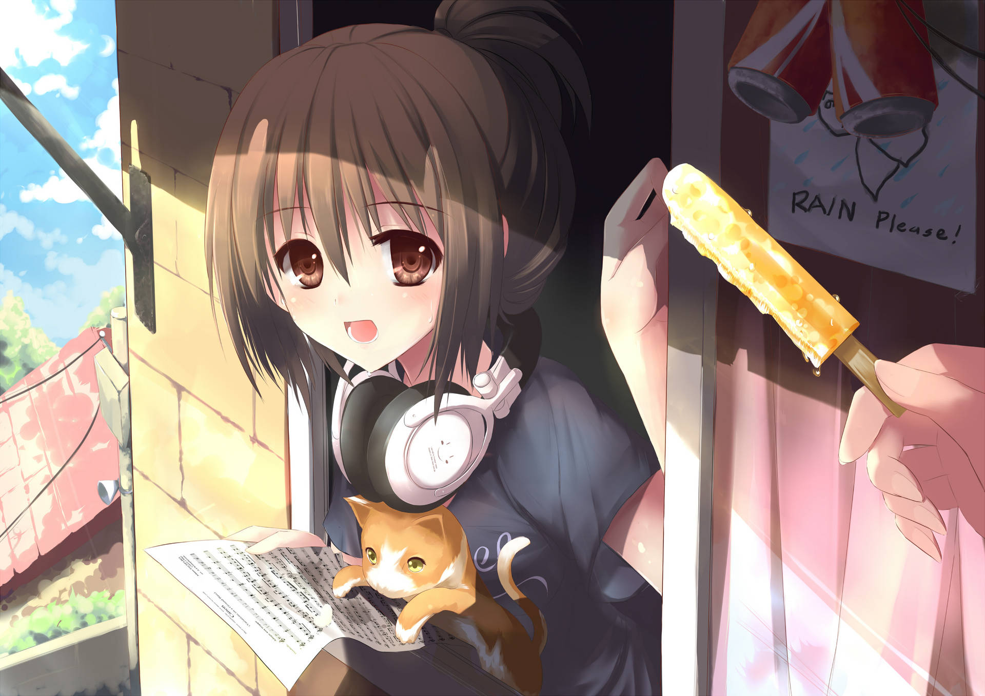 Tomboy Anime Girl Wallpaper