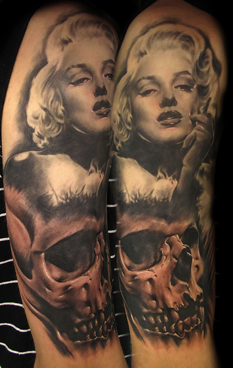 Griffe Tattoo Marilyn Monroe