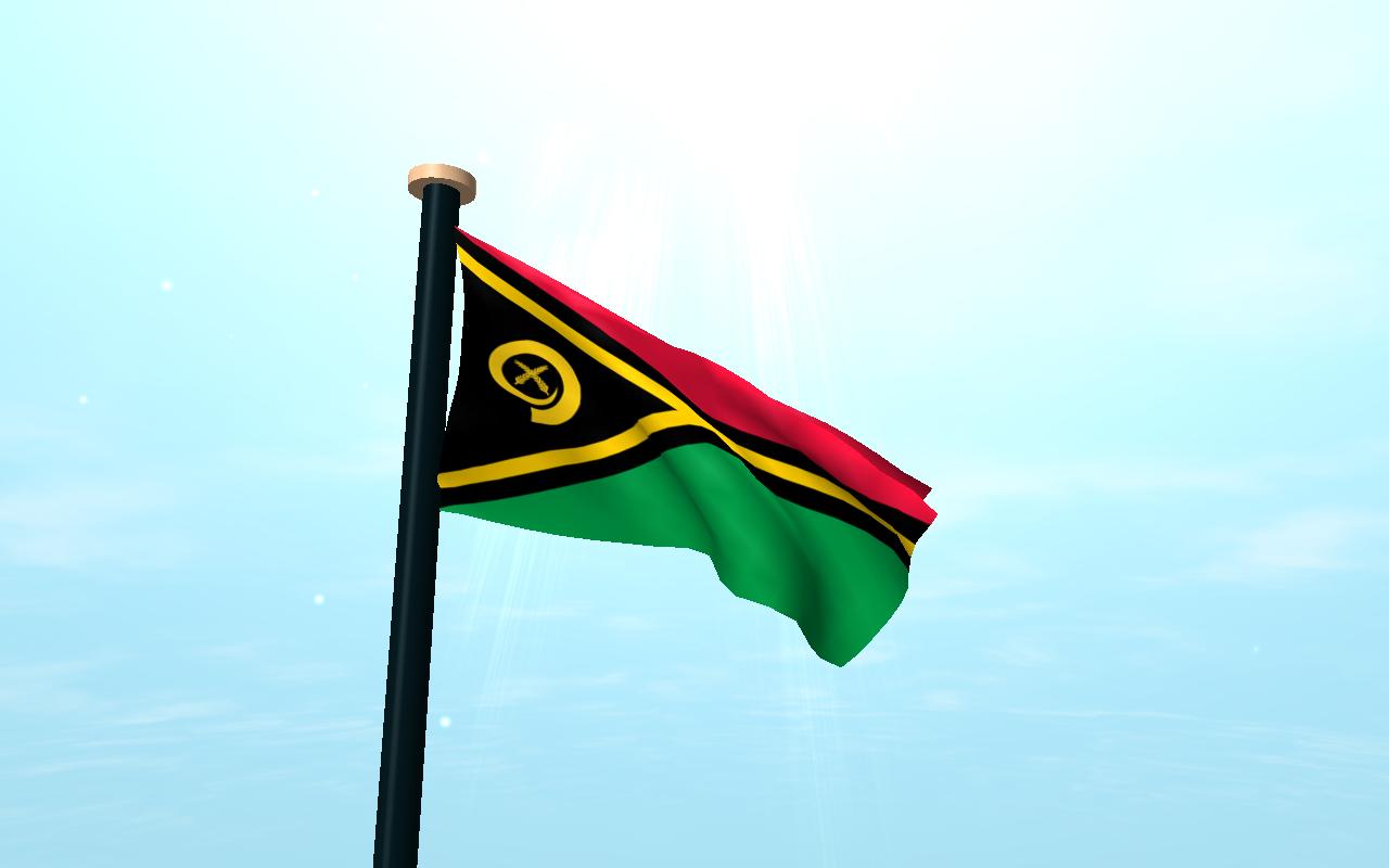 Vanuatu Flag 3d Wallpaper For Android Apk