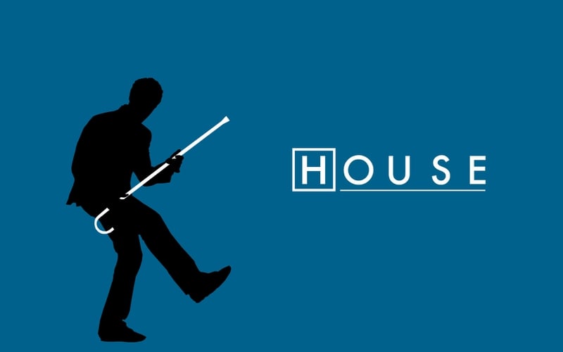 blue doctor dr house cane house md 1680x1050 wallpaper Architecture