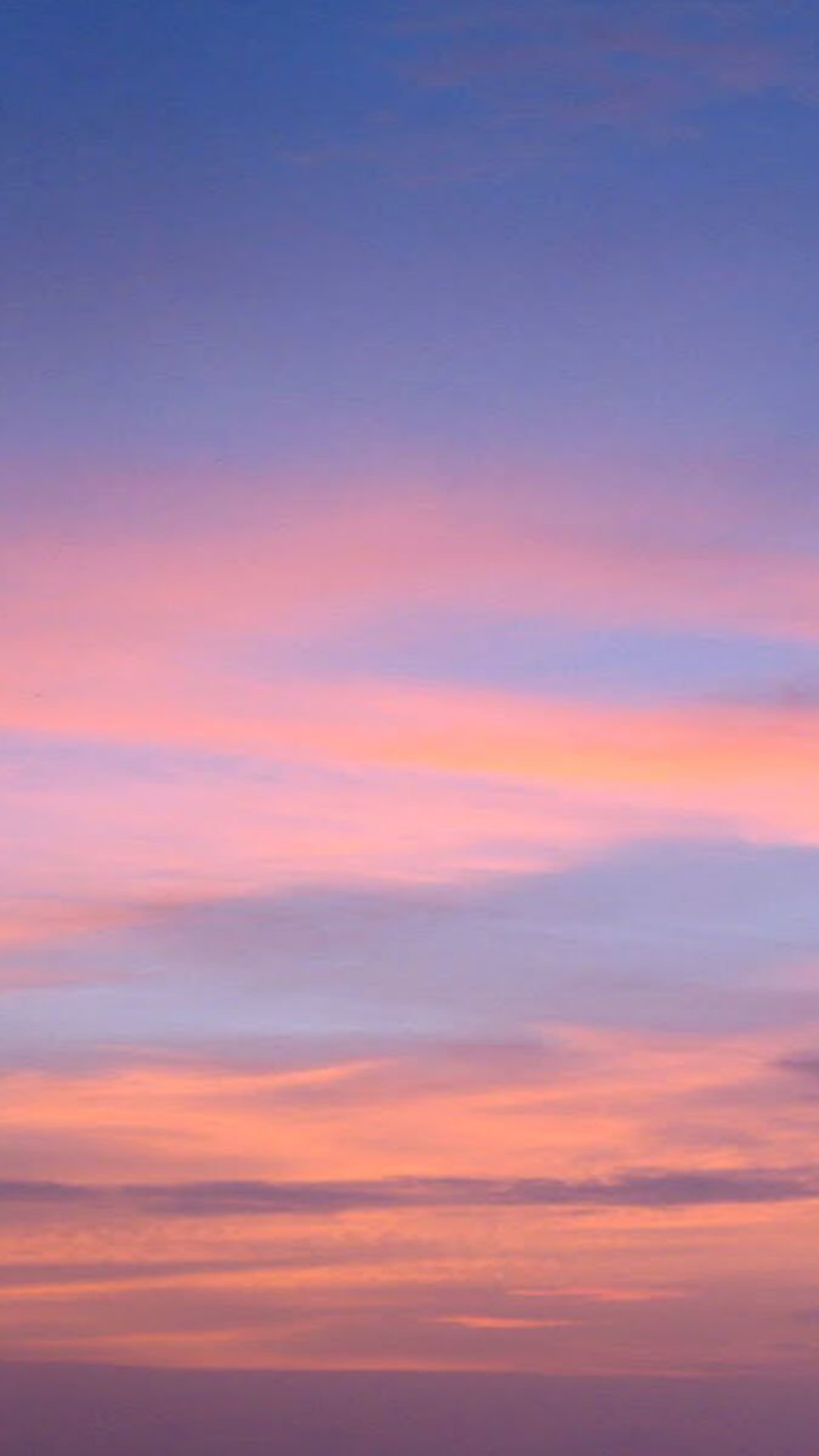 Aesthetic iPhone Wallpaper Blue Sky Sunset