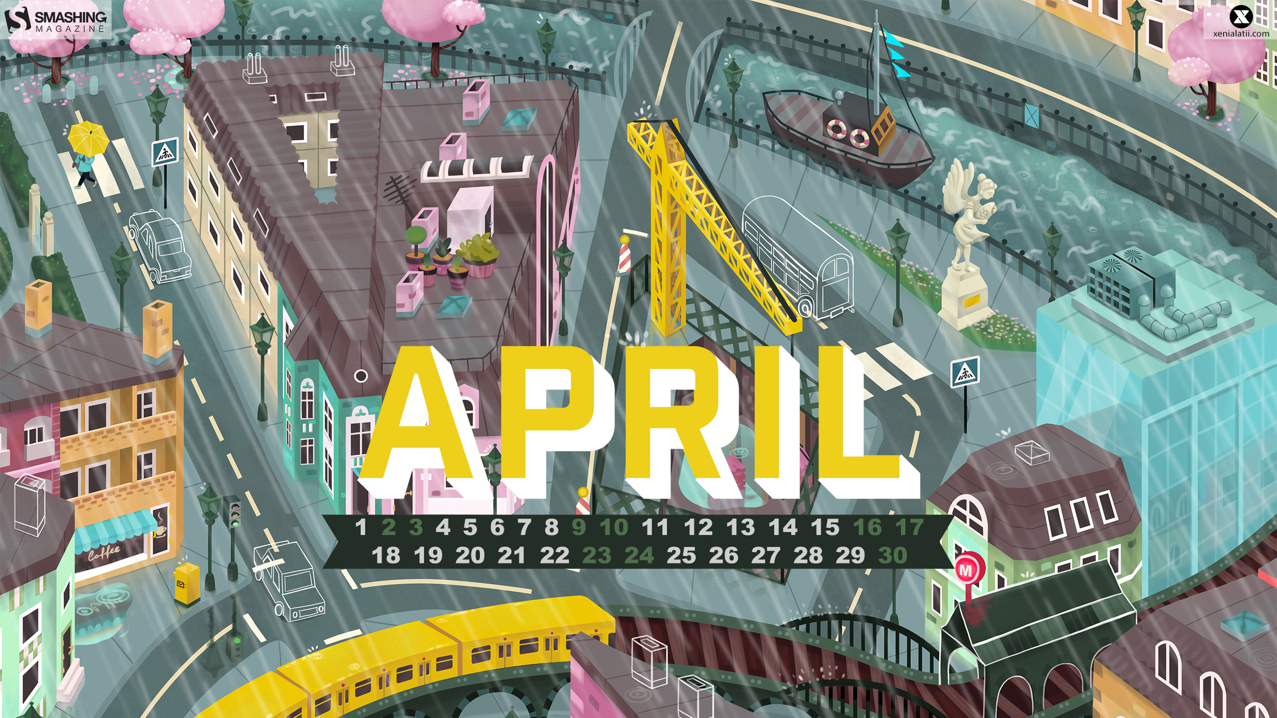 Desktop Wallpaper Calendars April Smashing Magazine