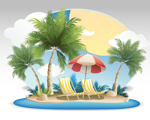 Vacation Background Vector Graphics My Photoshop World
