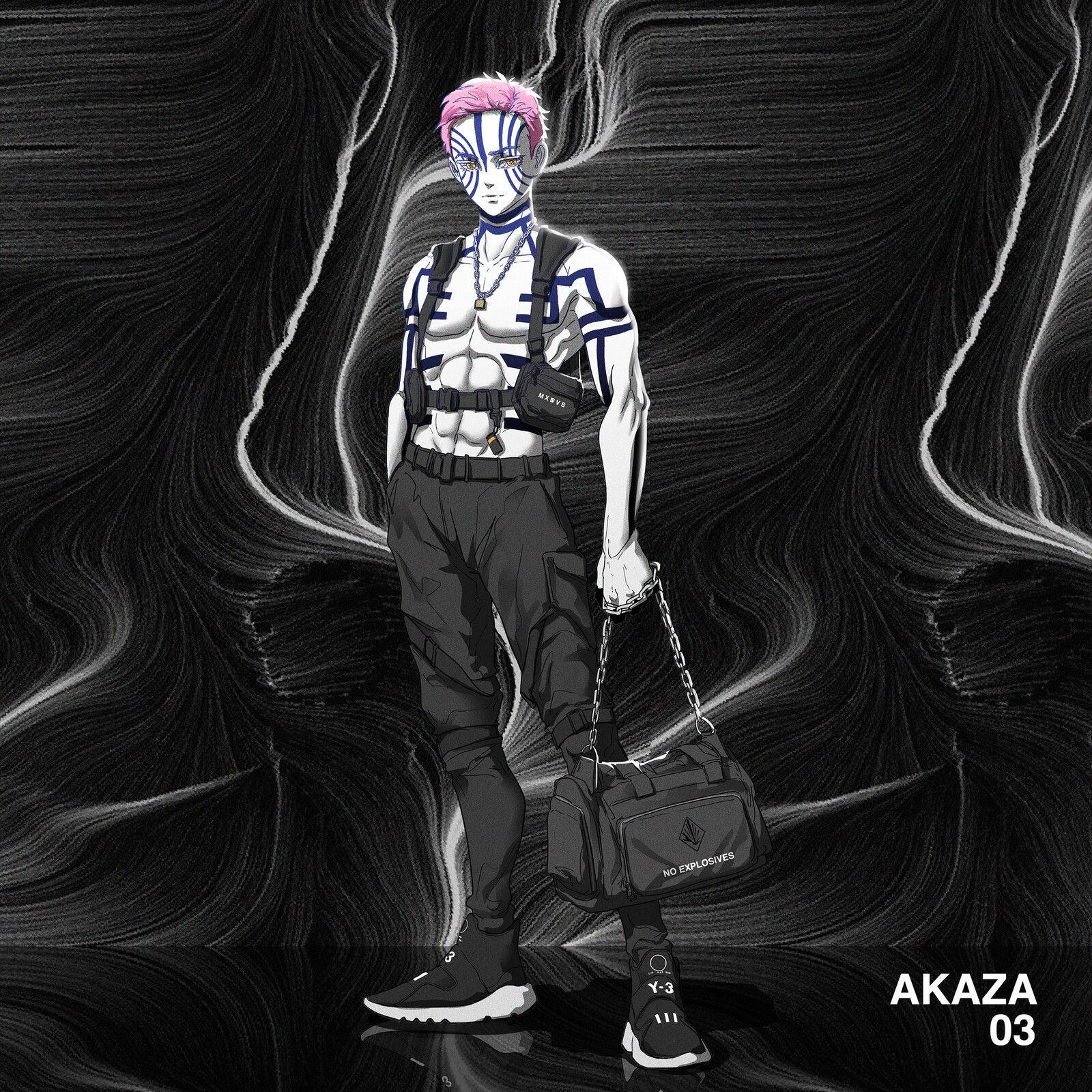 Demon Slayer Akaza Wallpaper