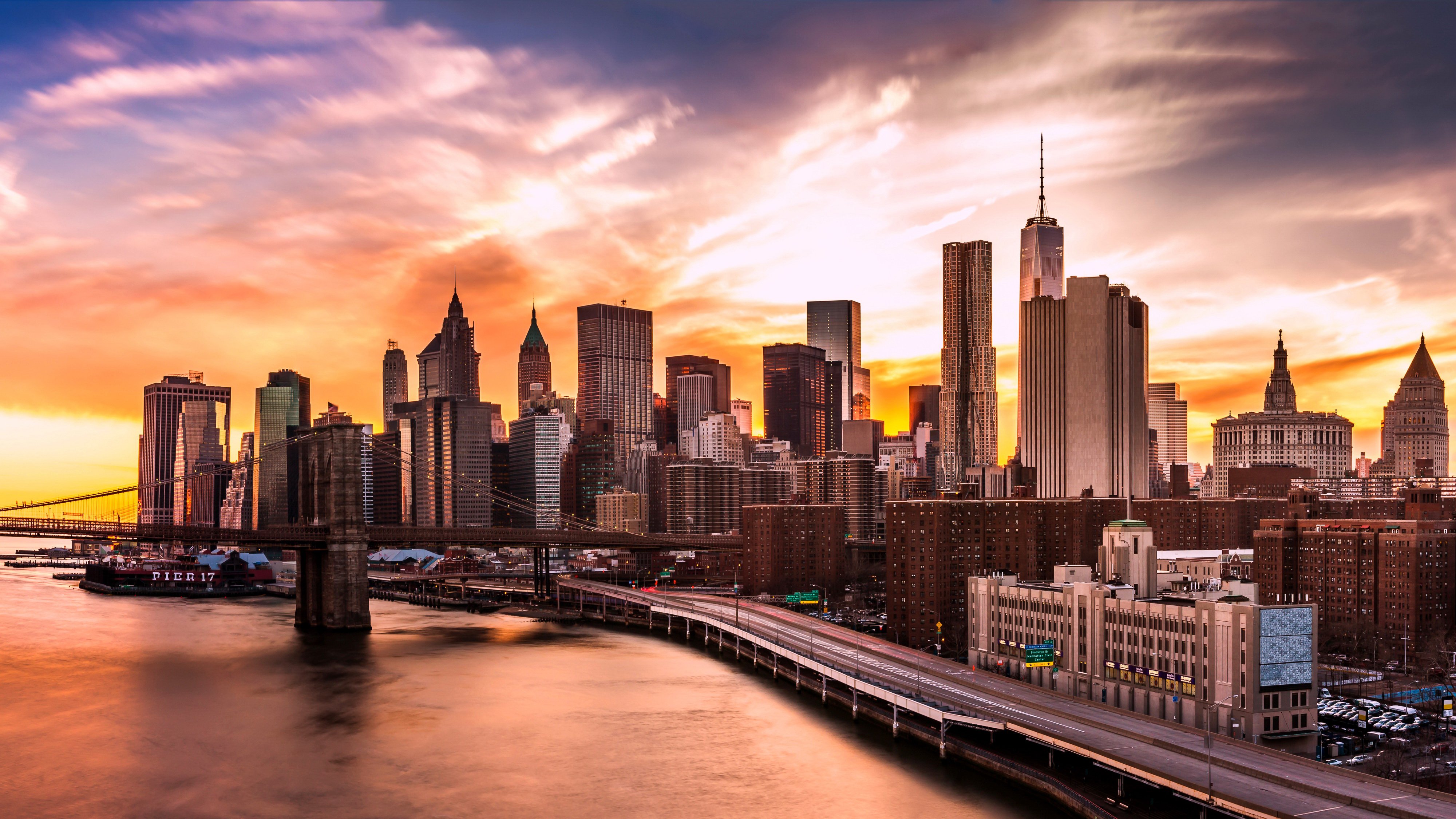 New York City Background Wallpaper