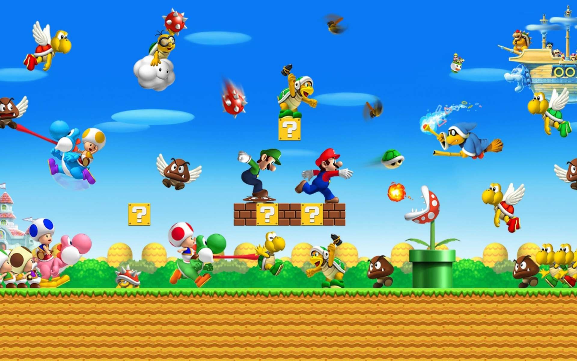 Mario Background Image