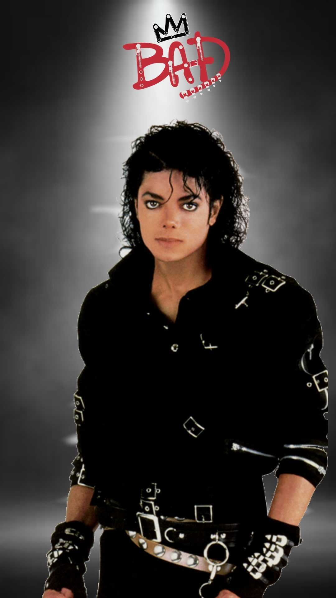 Michael Jackson in his iconic 