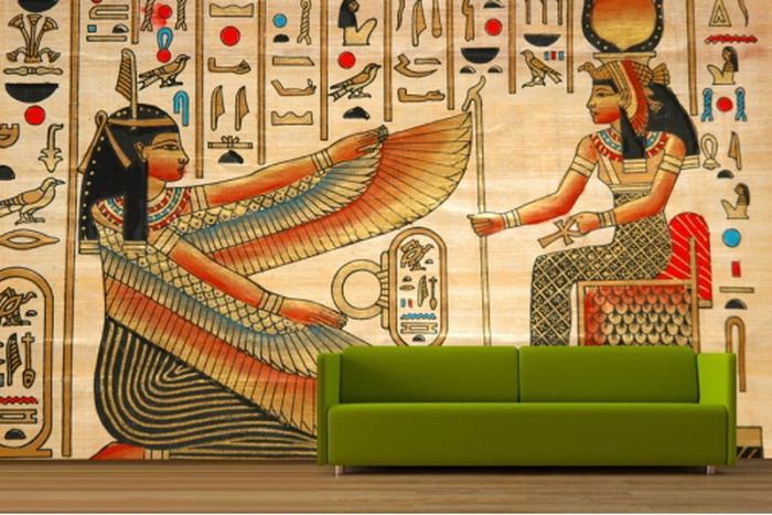 Egyptian Art Waallpaper Mural Decor Wallpaper Ideas
