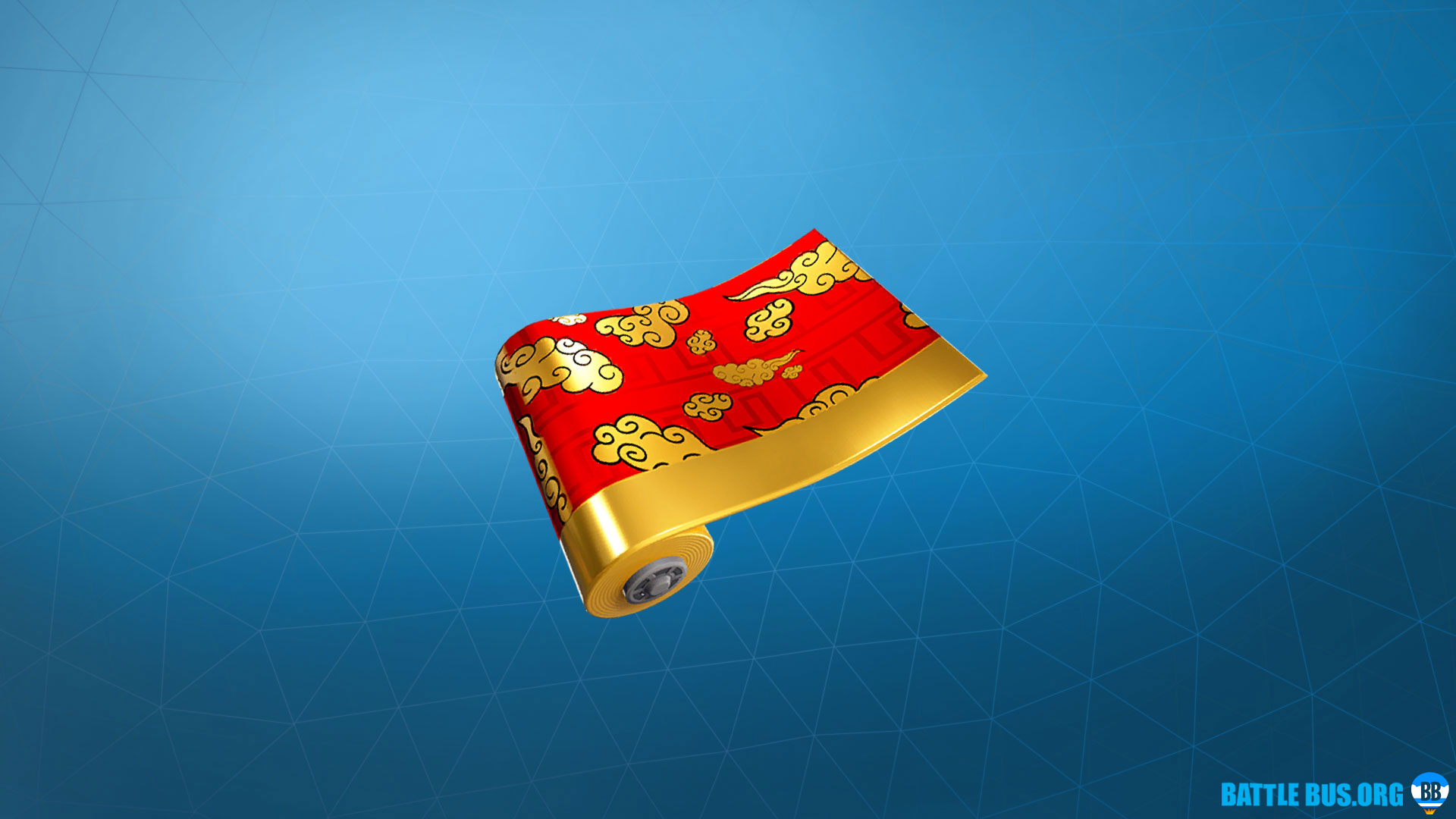 Golden Clouds Wrap Fortnite Wraps Info HD Image