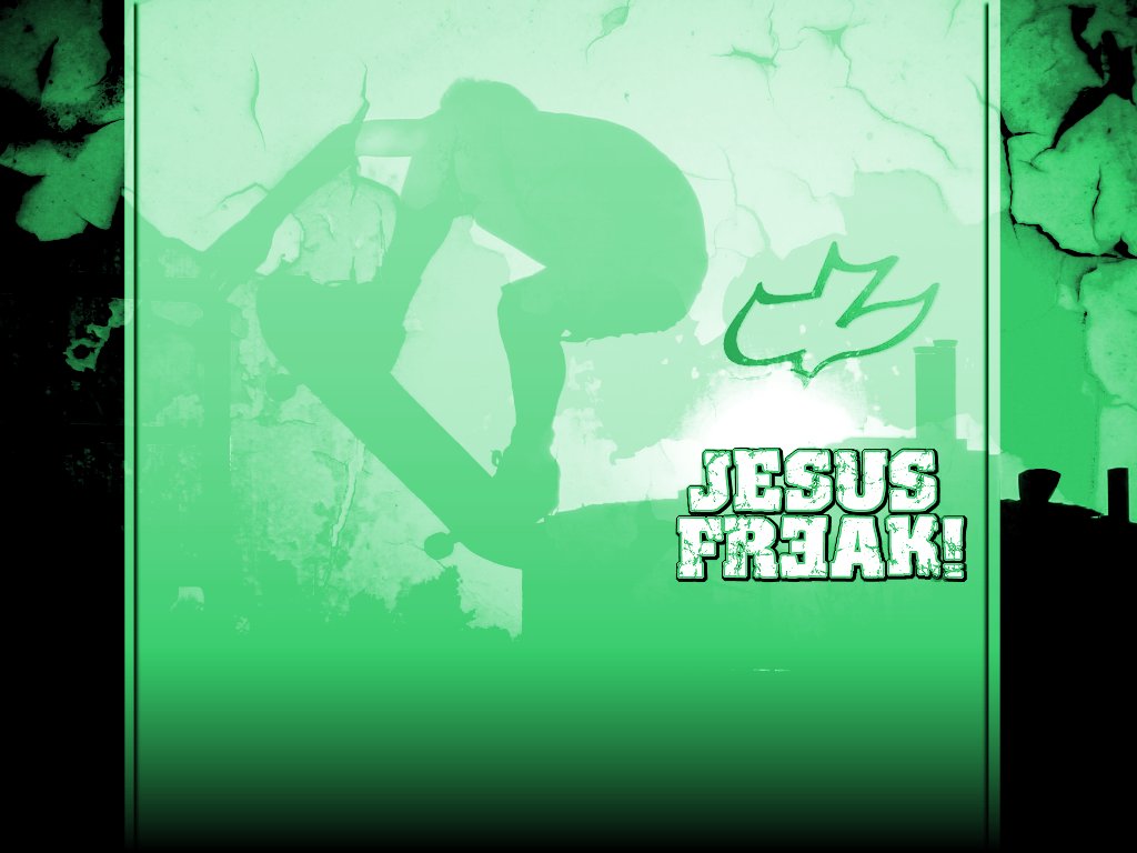 Jesus Freak Green Wallpaper Christian And Background