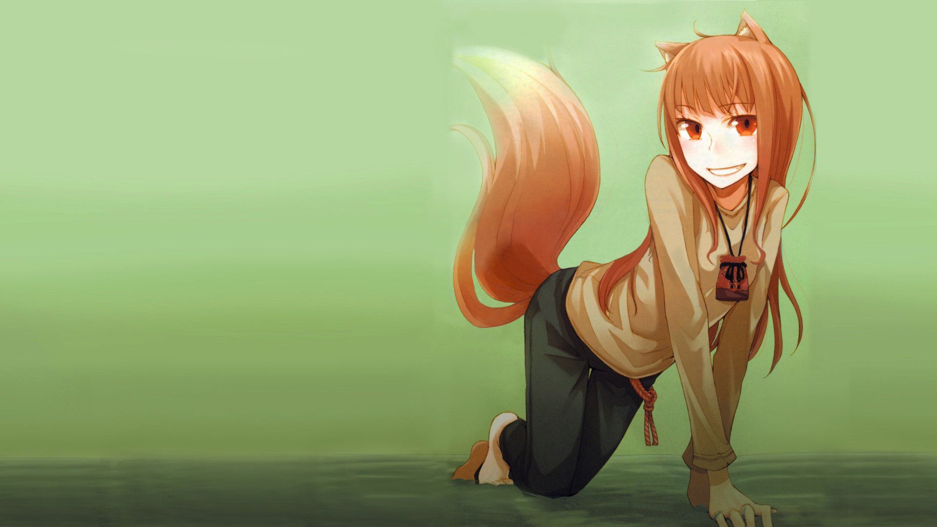 Holo Spice And Wolf Wallpaper