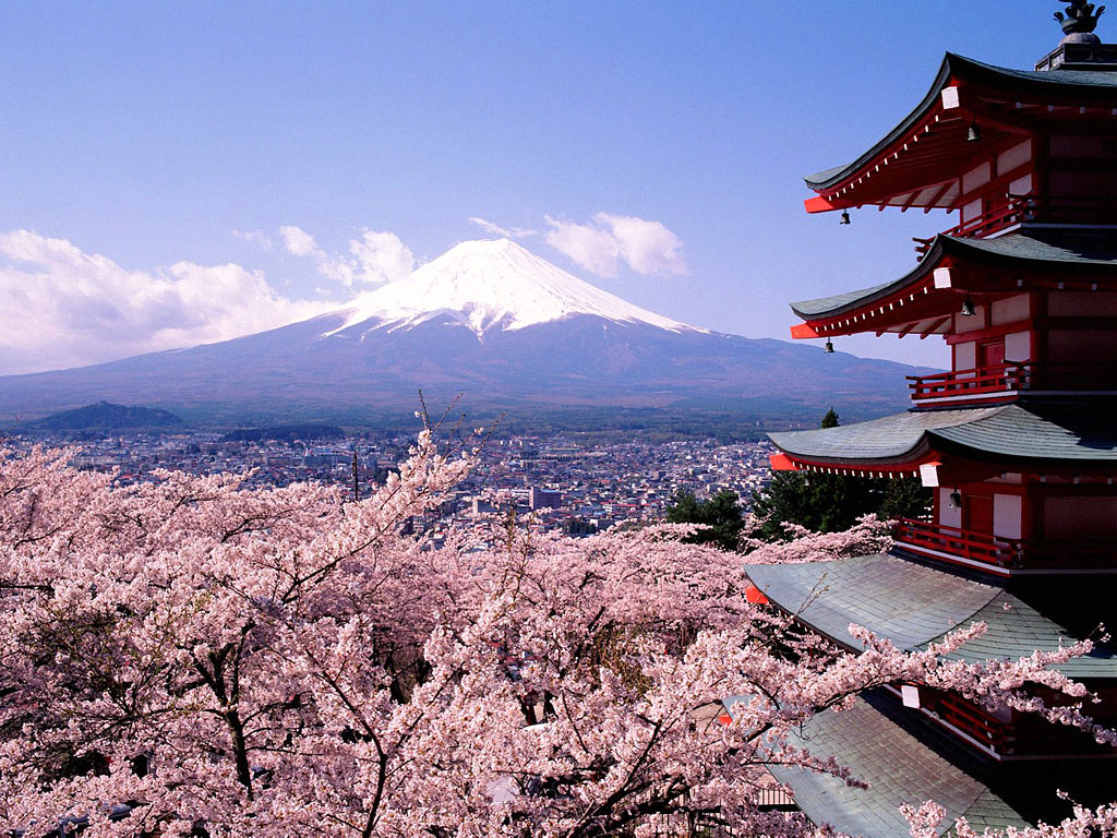 Hilly Areas Of The World Mount Fuji Wallpaper