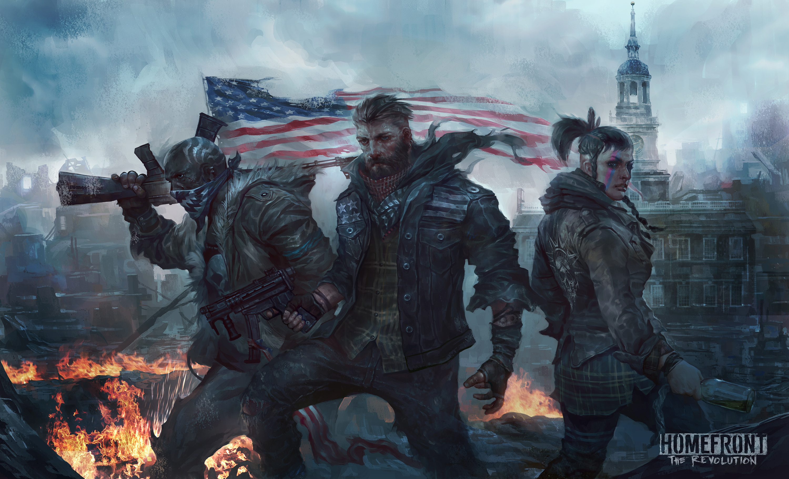 Homefront The Revolution HD Wallpaper Background Image