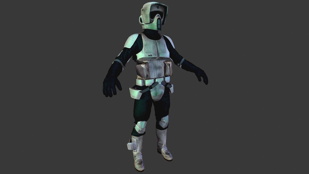 Star Wars Battlefront Scout Trooper By Jakegreen163