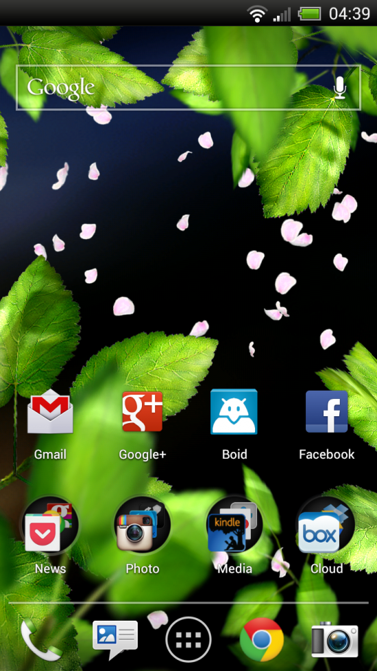 Fresh Leaves Visually Stunning Live Wallpaper Androidtapp