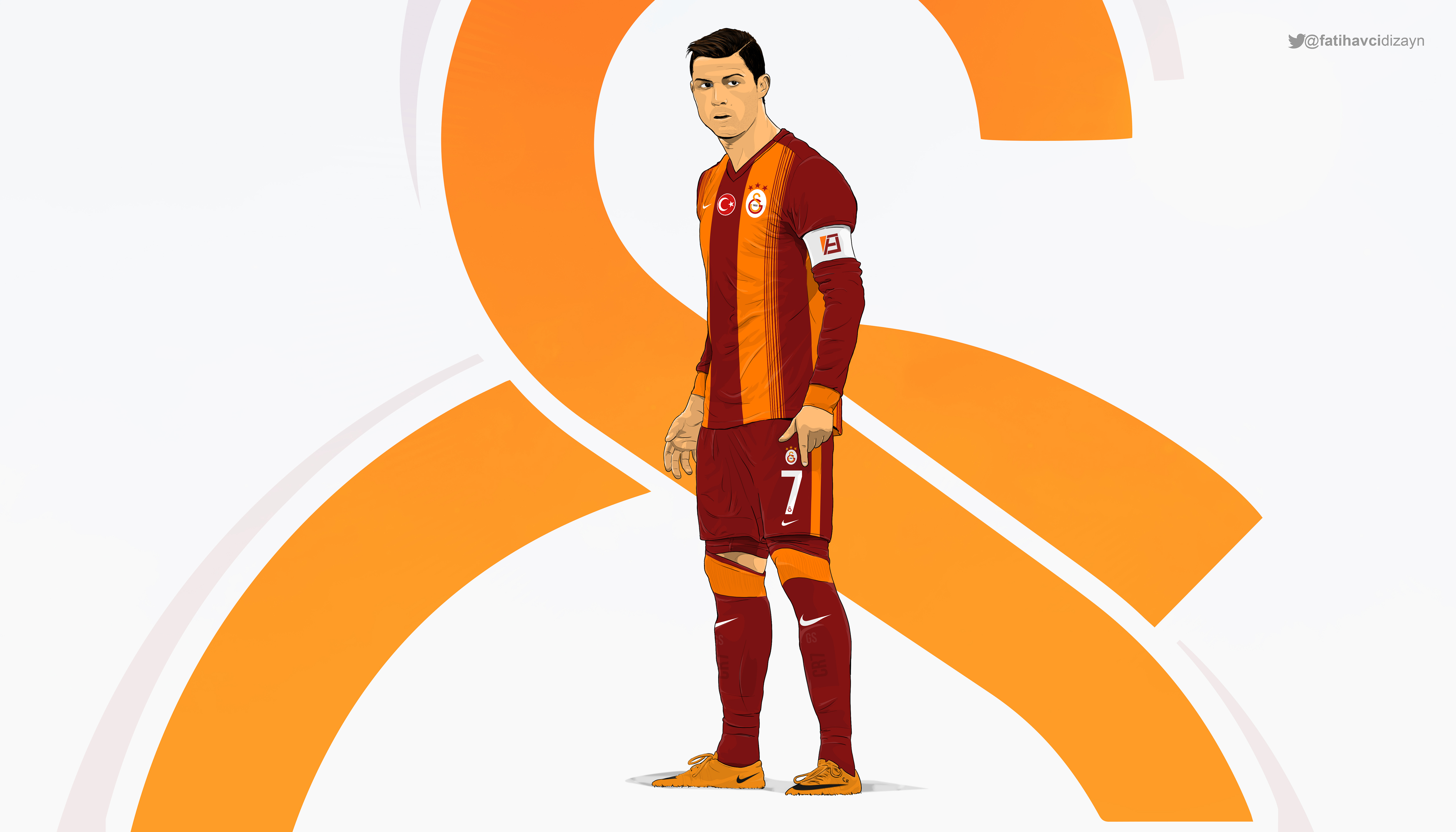 Cristiano Ronaldo Galatasaray Kit By Drifter765