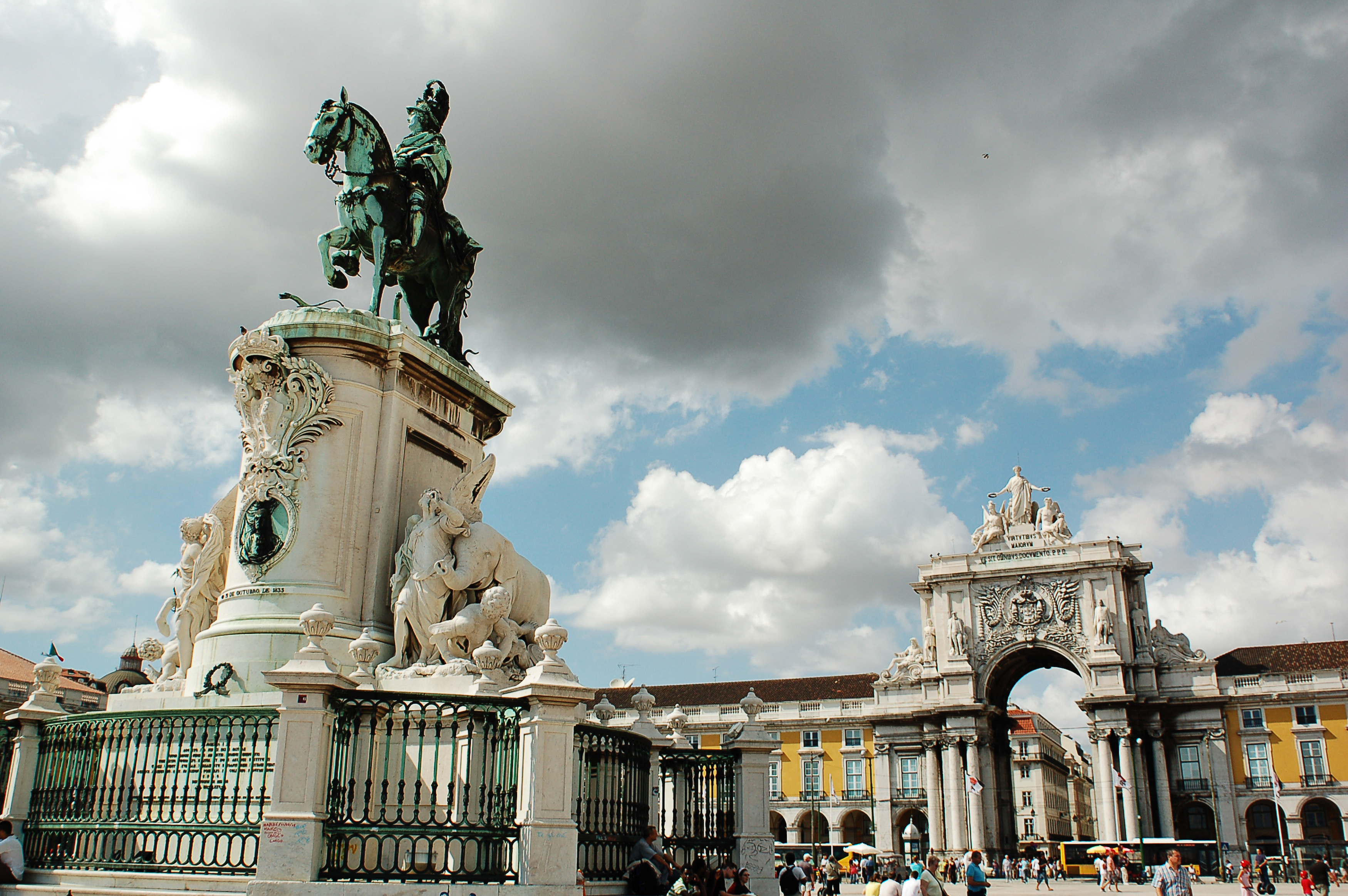 File Statue Of King Jos I By Machado De Castro With Triumph