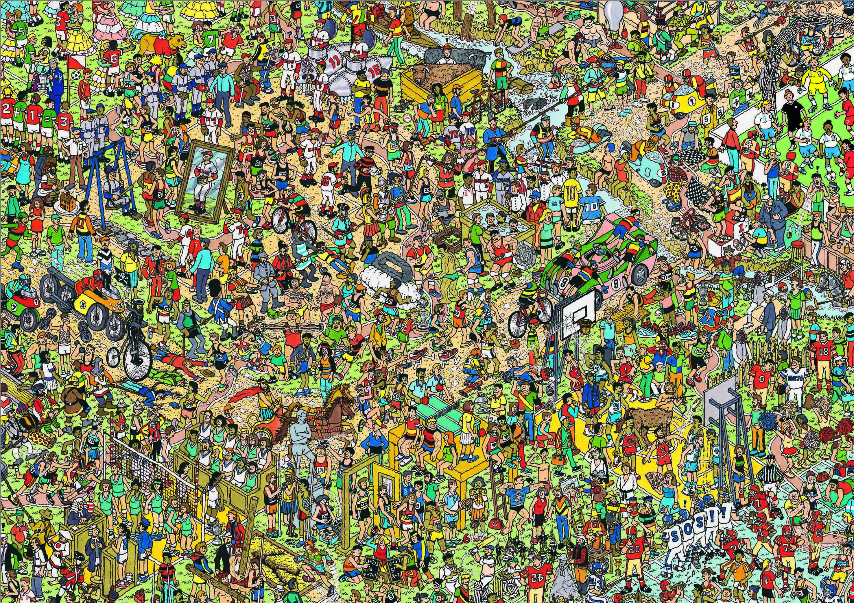 In Wembley Stadium S Campaign For Wheres Waldo Wallpaper Hard