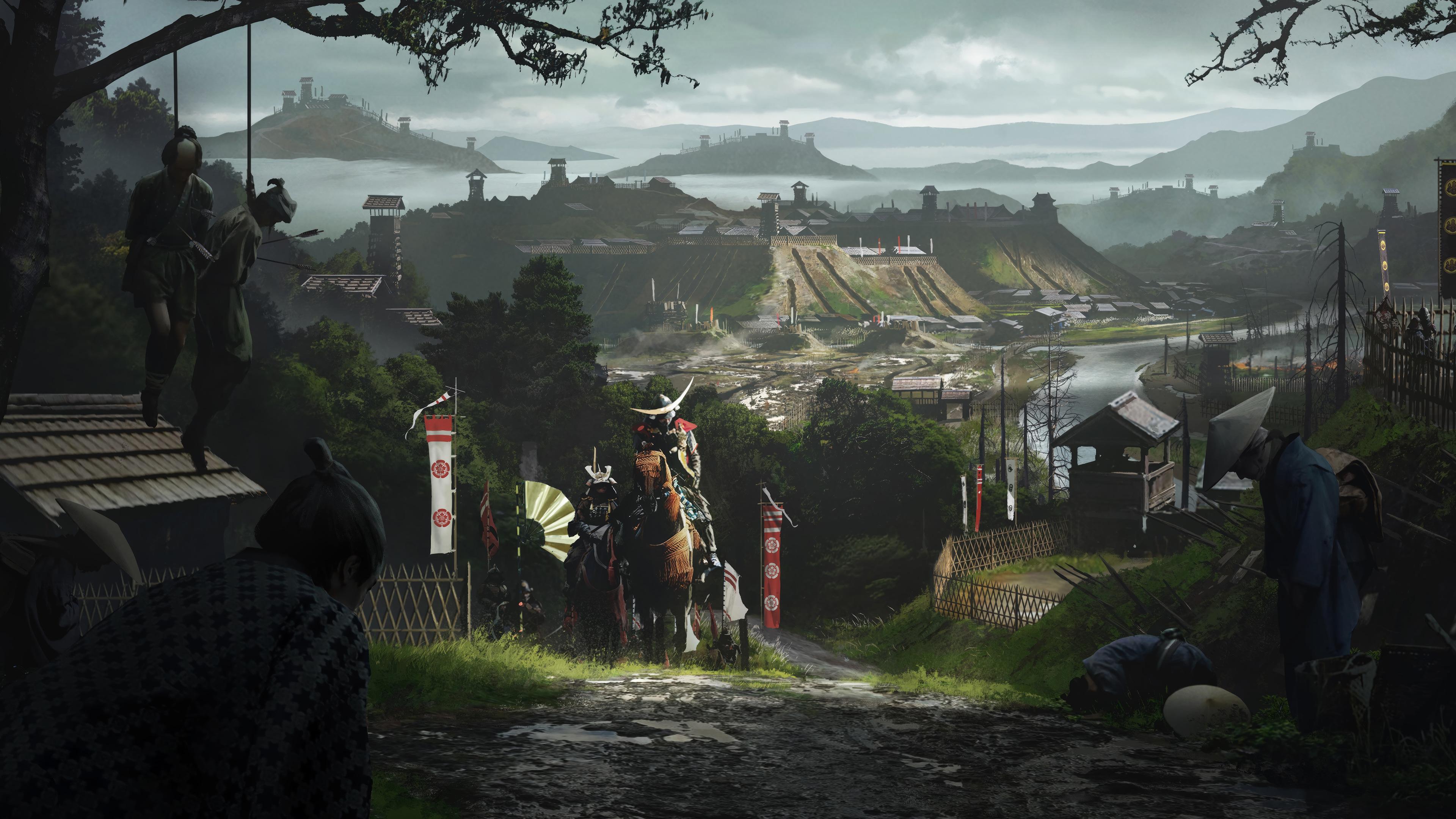 Assassin S Creed Shadows Samurais Game Art Wallpaper 4k HD Pc 113c