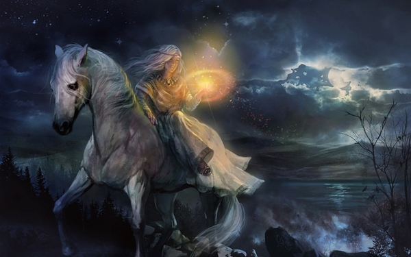 Horses Anime Fairy Tales Wallpaper Desktop
