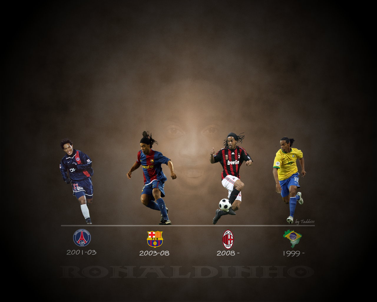 Football Players Wallpaper Ronaldinho