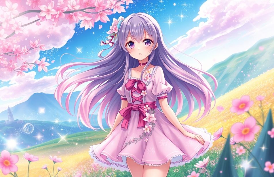 Beautiful Anime Girl Wallpaper