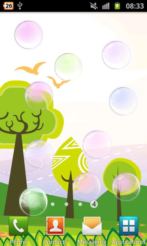 Android Bubble Live Wallpaper Apps Op Google Play