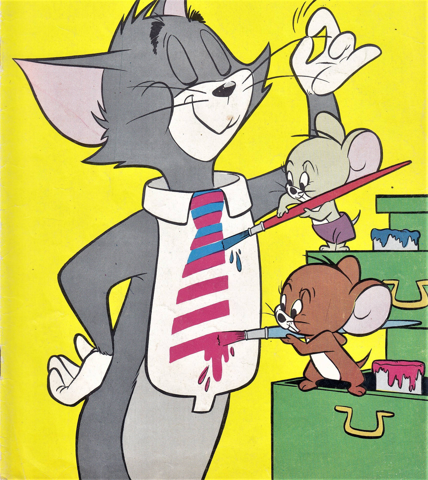 Tom And Jerry Aesthetic Wallpaper