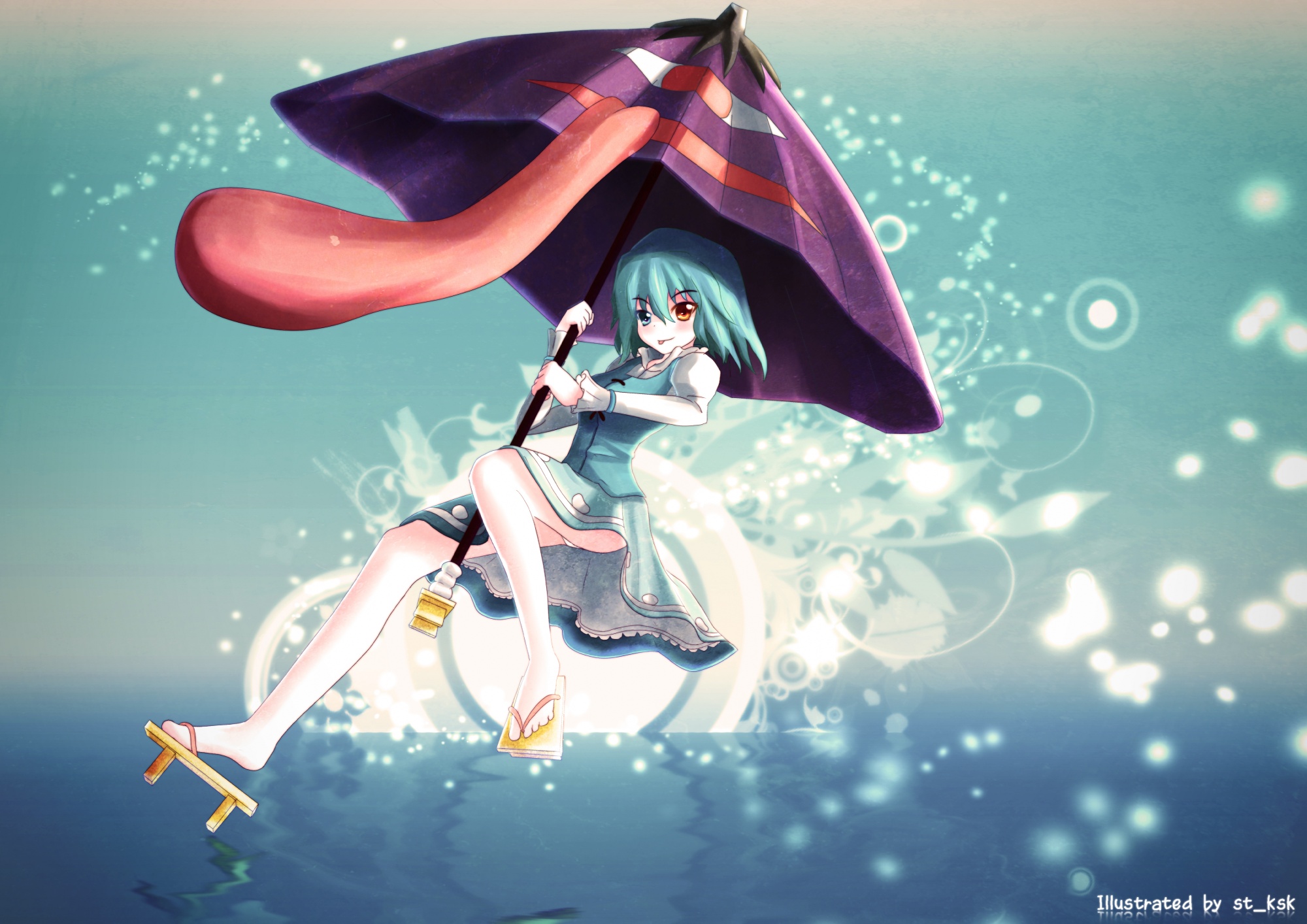 Video Games Touhou Umbrellas Tatara Kogasa Wallpaper