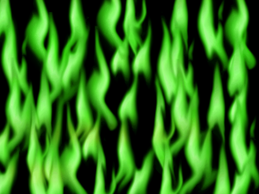 Flame Background Photo Green Greenflame Gif