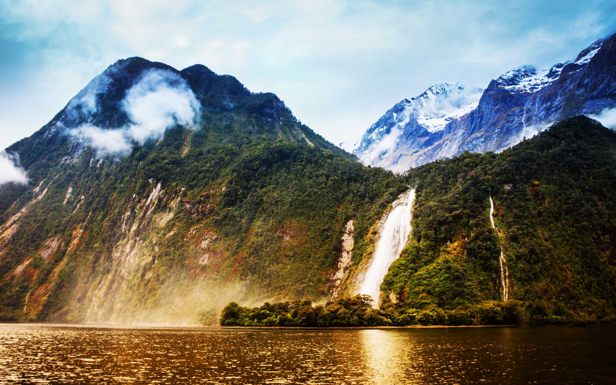 Milford Sound New Zealand Wallpaper HD Top