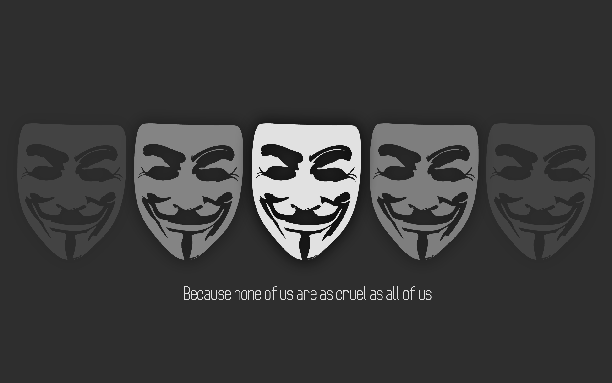 Anonymous Puter Wallpaper Desktop Background
