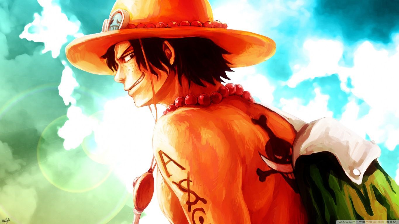 One Piece Ace Wallpaper On