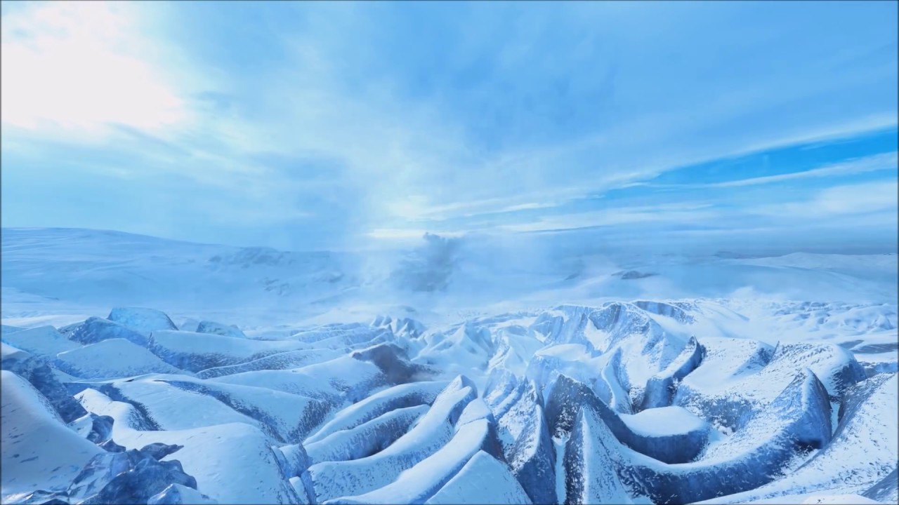 Star Wars Battlefront Hoth Ambience Relaxation Snowstorm