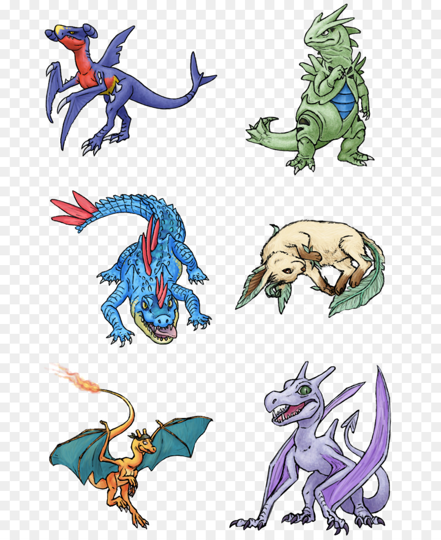 Dragon Background Clipart Art Cartoon Transparent Clip