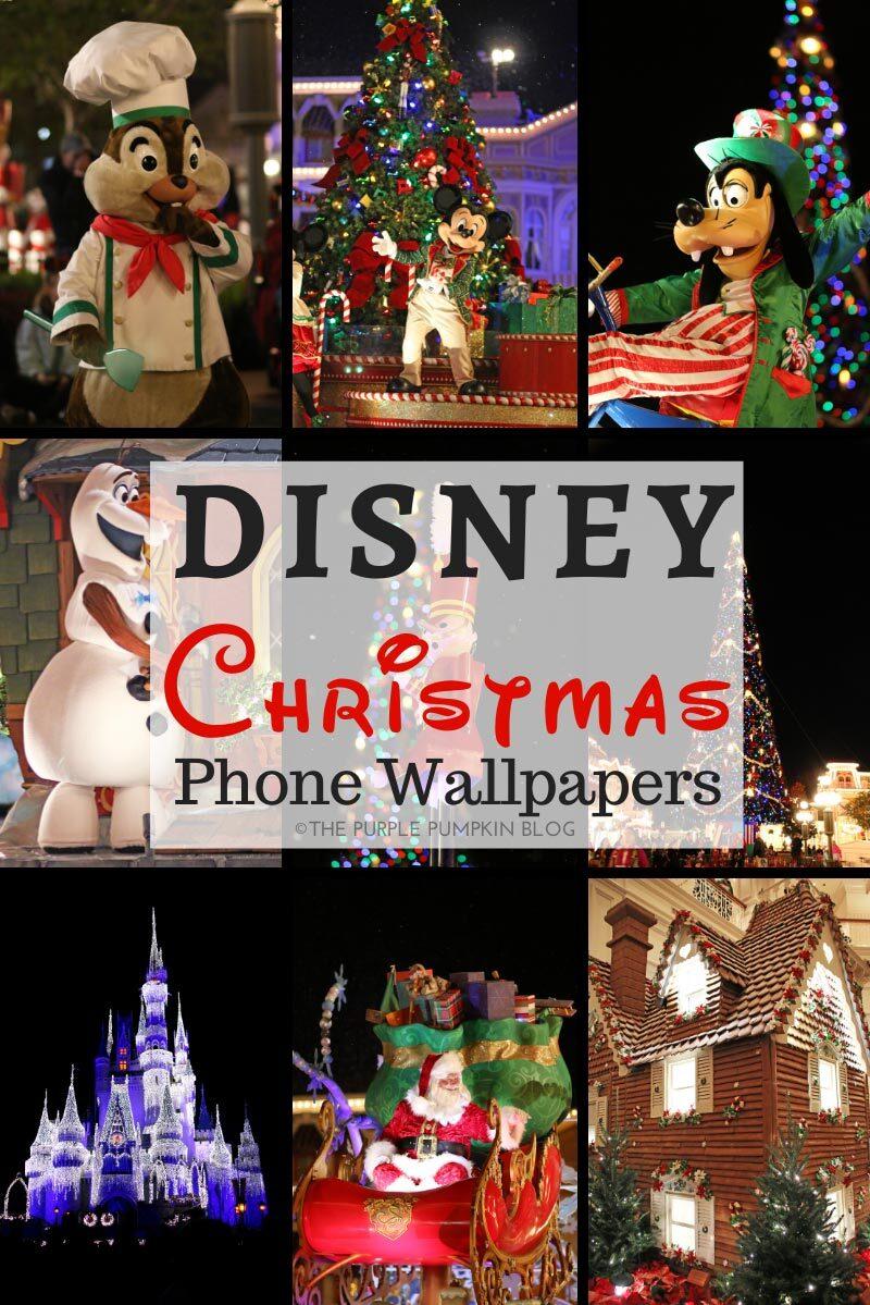 Walt Disney World Christmas Wallpapers iPhone