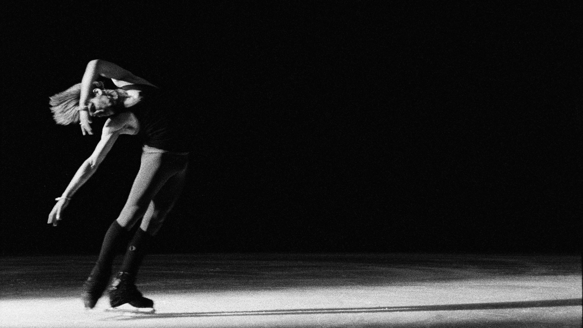 Ice Skating In The Dark Wallpaper